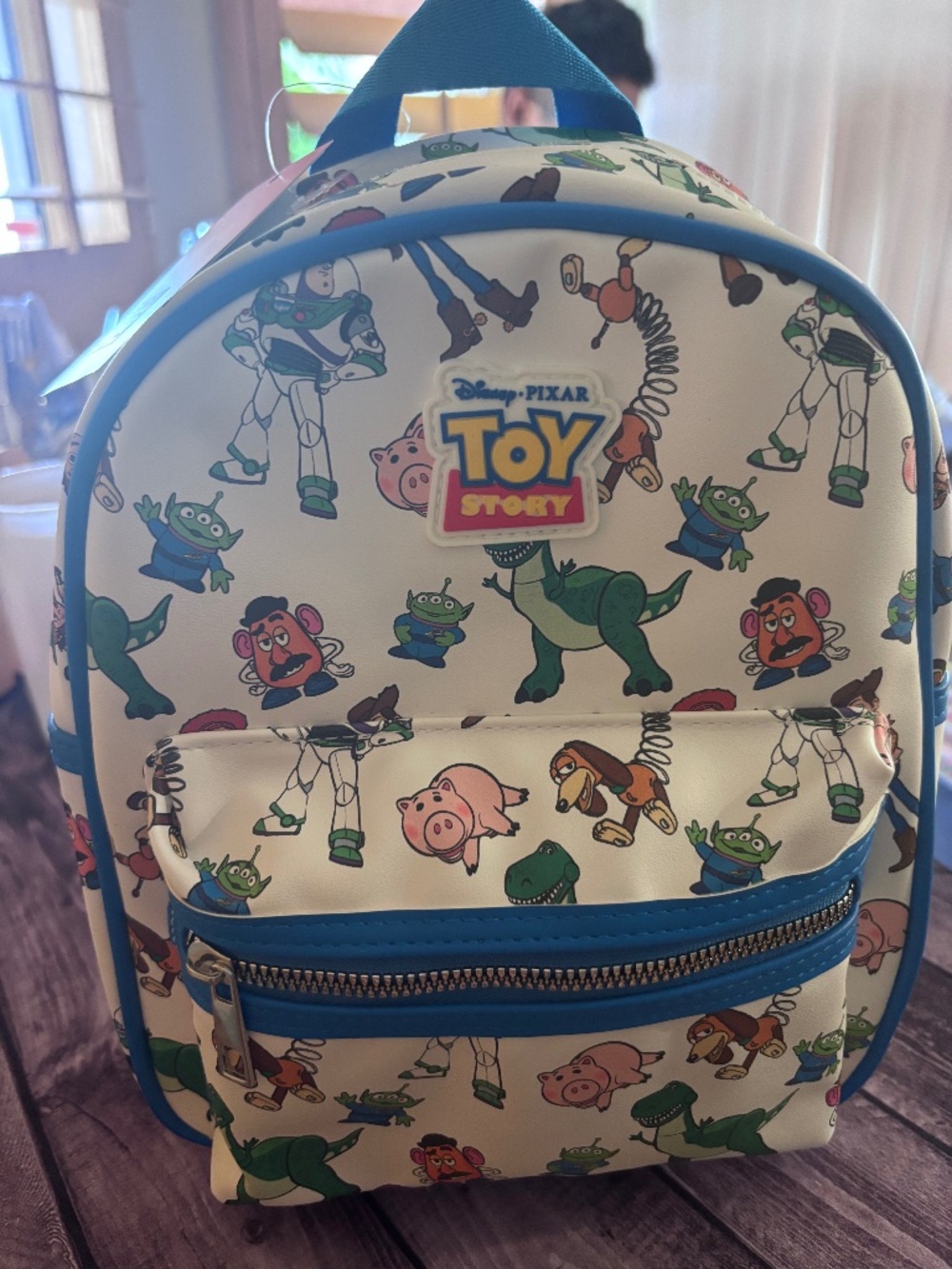 Toy story mini backpack stitch
